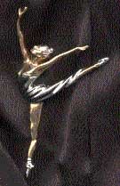 Ballet Dance A 12295 4.6 grams 14 Kt. Gold, 100 % 14 Kt Gold Pen